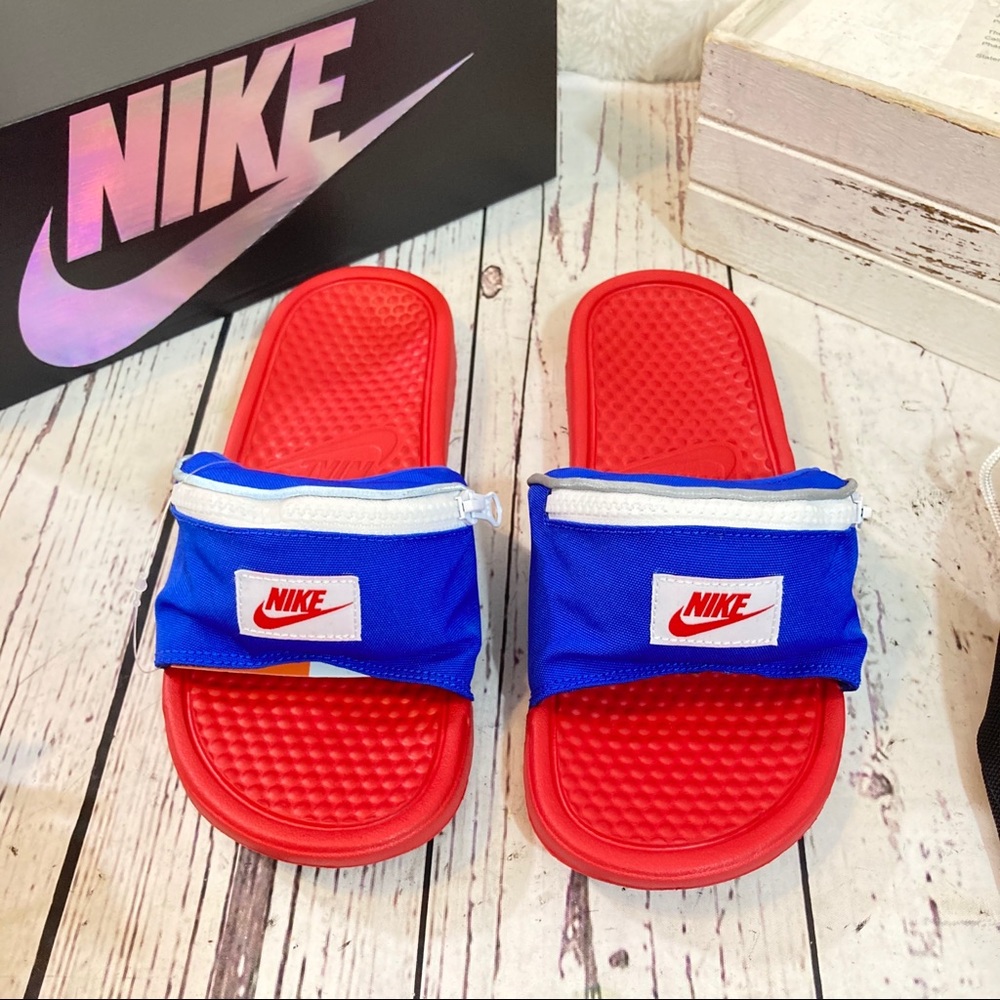 Nike fanny pack Benassi JDI slides New in box - Picture 3 of 6